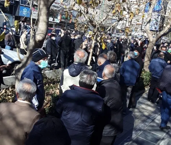 تجمع بازنشستگان معترض به وضعیت معیشتی در چند شهر ایران – کوردستان و کورد